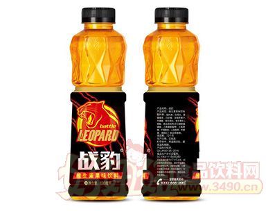 战豹维生素果味饮料600ml