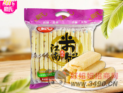 豪氏江南风味米饼奶油味500g