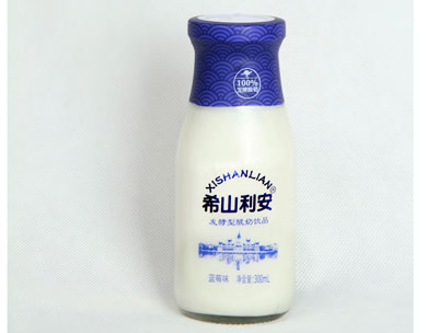 希山利安发酵型酸奶饮品蓝莓味300ml