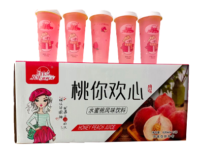 欢乐喜剧人蜜桃味饮料620ml