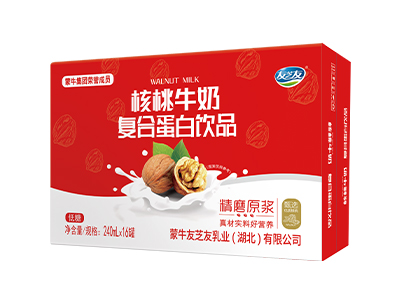 友芝友核桃牛奶复合蛋白饮品240mlx16罐