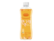 泡泡之吻果汁气泡水甜橙味500ml